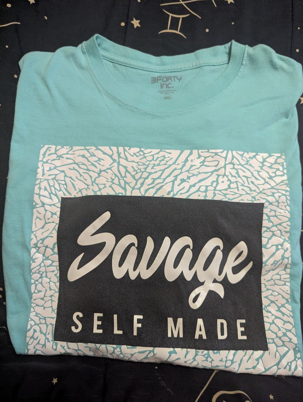 Savage Big Men's Sz 4xl 4x T-shirt